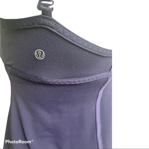 Lululemon Ariel Tank Black Swan Logo Top - Picture 5 of 7